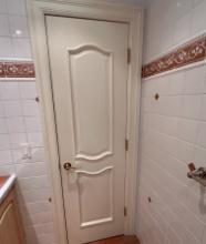 Bathroom Solid Interior Hardwood Door,  24" X 80"