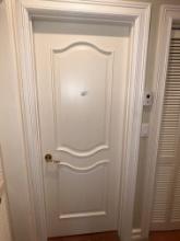 Bedroom Interior Hardwood Door, (No Frame), 30" X  80"