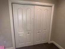 (2) Folding Doors By Closet System, 72" X 80"