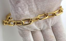 Designer David Yurman Madison 18k Yellow Gold 18" Inch Necklace
