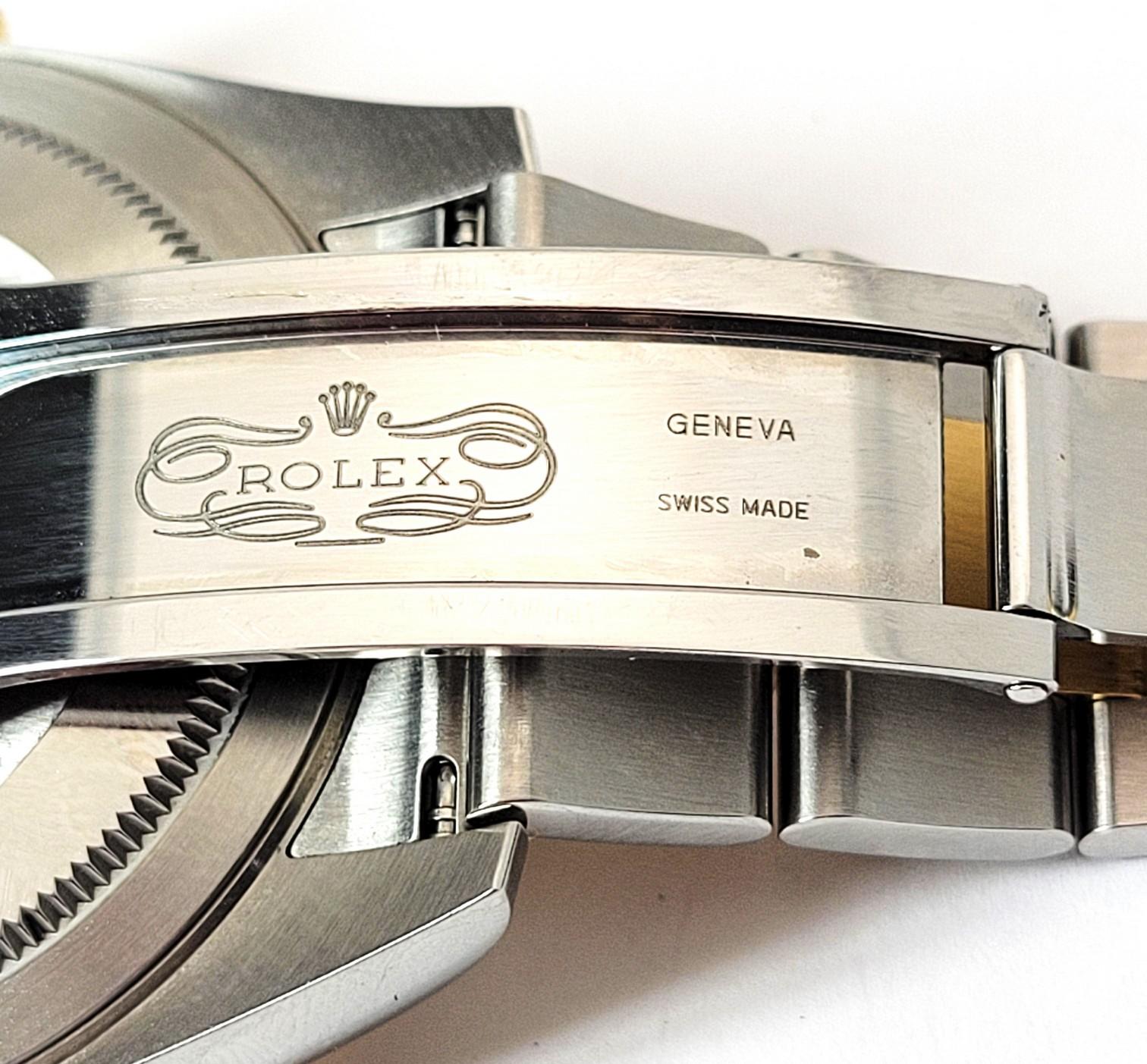 Mens ROLEX Skydweller 18k & St. Steel Two-Tone Watch w/ Card