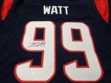 JJ Watt of the Houston Texans signed autographed football jersey PAAS COA 452