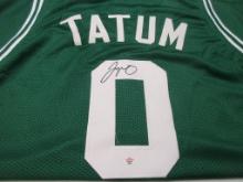 Jayson Tatum of the Boston Celtics signed autographed basketball jersey PAAS COA 554