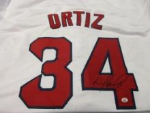 David Ortiz of the Boston Red Sox signed autographed baseball jersey PAAS COA 469