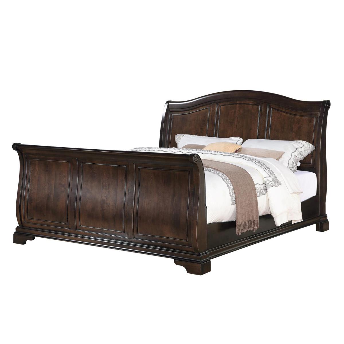 Picket House Furnishings Conley Cherry Queen Sleigh Bed CM750QSB
