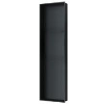PULSE ShowerSpas Stainless Steel Niche With Matte Black NI-1236-MB