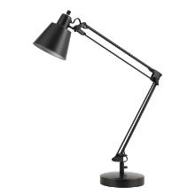 Cal Lighting 60W Udbina Dark Bronze Desk Lamp With Adjust Arms BO-2165TB-DB
