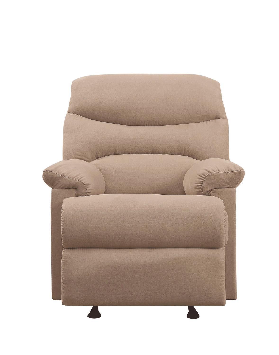 Acme Recliner With Light Brown Microfiber 00627