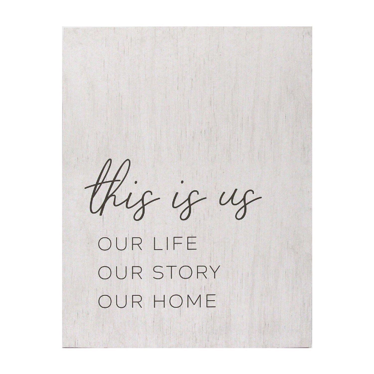 Stratton Home Decor This Is Us Oversized Wall Art S21730