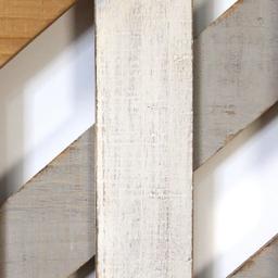 Stratton Home Decor Framed Geometric Wood Wall Panel S21032