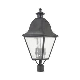 Livex Lighting Charcoal Outdoor Post Top Lantern 2548-61