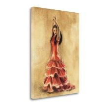 Tangletown Fine Art Flamenco Dancer I Print on Canvas, 18 x 24, Multi