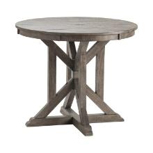 Crestview Pembroke Plantation Recycled Pine Grey Accent Table CVFVR8117