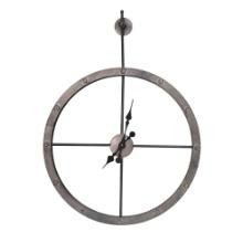 Sagebrook Home Numberless Hanging Metal Clock 12666