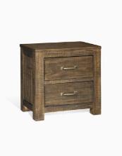 Sunny Designs Flex Life Ranch House Night Stand With Dark Brown Finish 2319TL-N