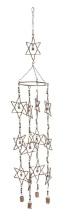 GwG Outlet Metal Wind Chime 7"W, 35"H 51553