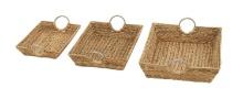 Astounding Set of 3 Sea Grass Baskets