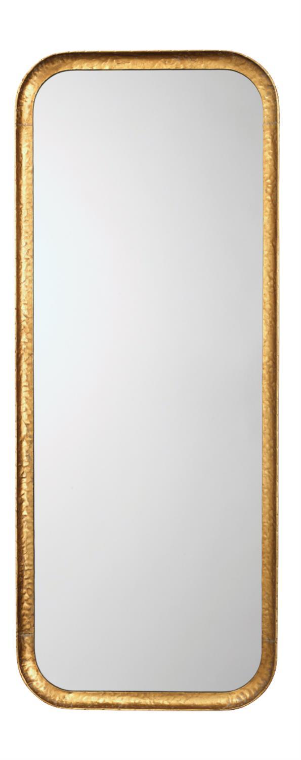 Jamie Young Capital Rectangle Mirror In Gold Leaf Metal 7CAPI-MIGO