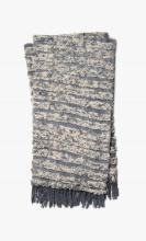 Loloi Tyra Throw 4'-2" X 5' Cotton In Charcoal TYRAT0031CC00TH01