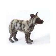Hansa Safari Synthetic Fiber African Wild Dog With Multi-Color 5244
