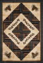 United Weavers Donna Sharp Genesis 3'11" X 5'3" Natural Accent Rug 538 49917 46