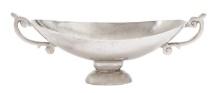 Polished Shallow Serving Bowl Curved Side Dining Decor 27454
