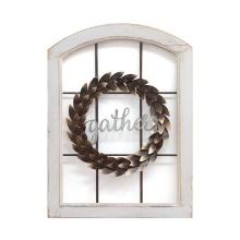 Stratton Home Modern Farmhouse Firwood And Metal Wall Decor With Multi S15034