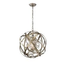 Warehouse of Tiffany 1-Light Crystal Orb Cage Chandelier HM234/1SG
