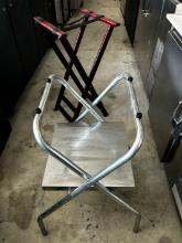(2) Tray Stands