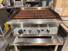 24" Countertop Gas Chargrill