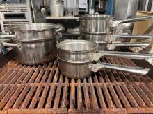 (7) Various Sized Cooking Pots