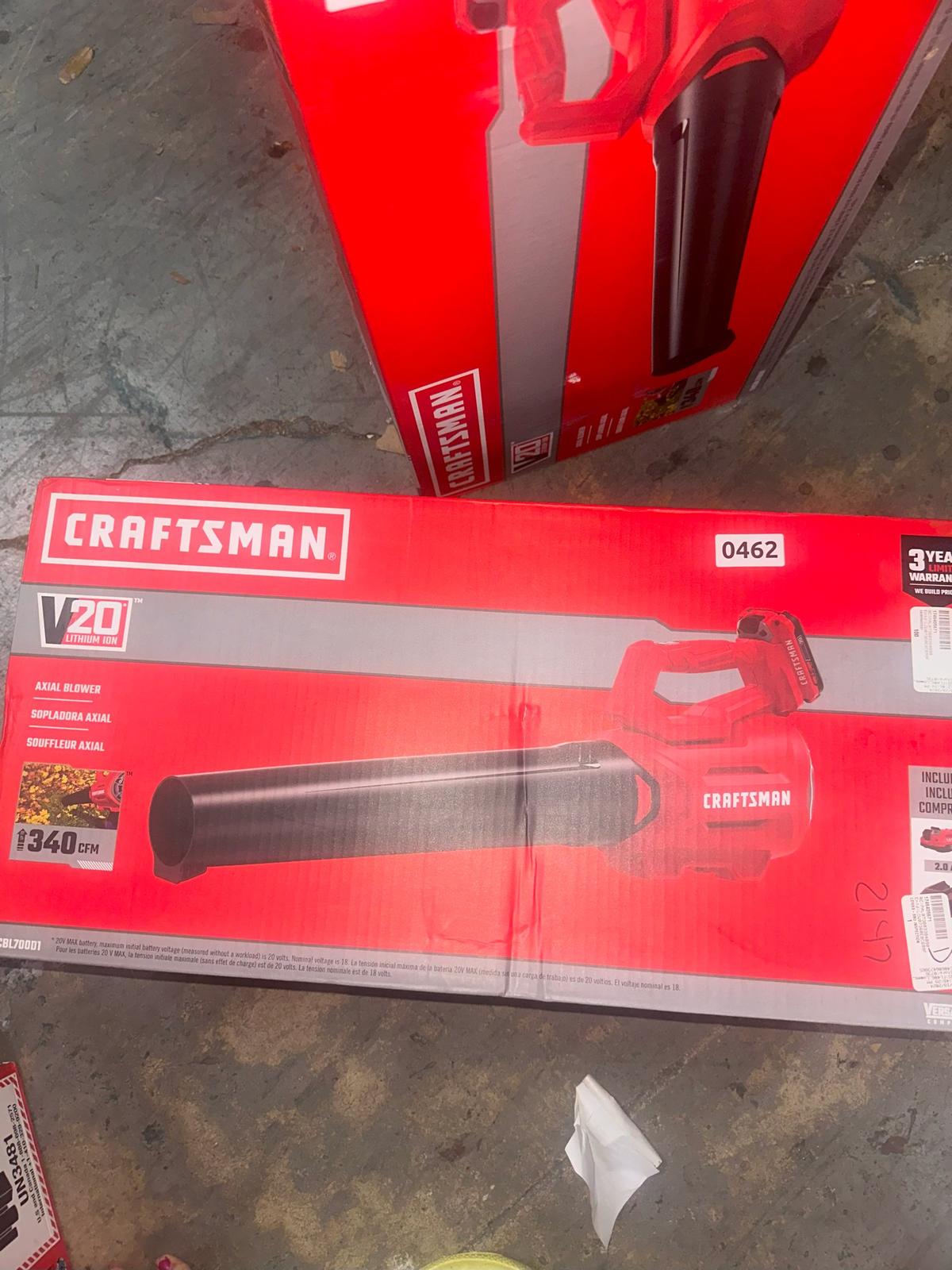 Craftsman Axial Blower (Like New)