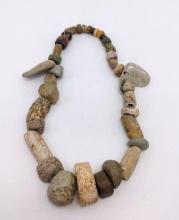 Pre-Columbian Assorted Jade and Stone Beads