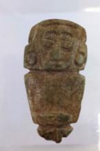 Pre-Columbian Jade Mixtec Pennate Pendant