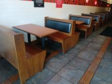 COMPLETE Restaurant Booth Package / Seating Package - Booths W/ Table