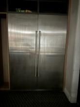 SUB-ZERO Stainless Steel 2 Door Refrigerator / Freezer - S/S 30" Panel Ready Smart Freezer