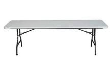 Lifetime 8' Commercial Grade Folding Table White