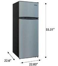 Thomson 7.5 cu. ft. Top-Freezer Refrigerator-NO BOX