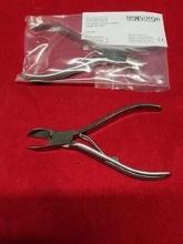 Teksurge Stainless Steel Nail Nipper Concave Smooth Handle S/J 12Cm