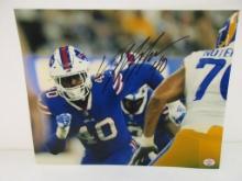 Von Miller of the Buffalo Bills signed autographed 8x10 photo PAAS COA 046