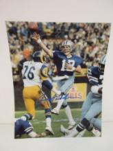 Roger Staubach of the Dallas Cowboys signed autographed 8x10 photo PAAS COA 019