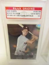 Kyle Tucker Astros 2019 Topps Stars of the Game ROOKIE #SSB-100 graded PAAS Gem Mint 9.5