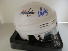 Alexander Ovechkin of the Washington Capitals signed autographed hockey mini helmet PAAS COA 899