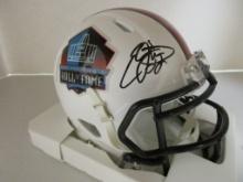 Emmitt Smith of the Dallas Cowboys signed autographed Hall of Fame mini helmet PAAS COA 023