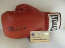 Muhammad Ali signed autographed boxing glove Steiner COA