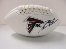 Deion Sanders of the Atlanta Falcons signed autographed mini football PAAS COA 489