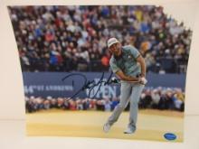 Dustin Johnson PGA signed autographed 8x10 photo PAAS COA 549