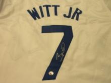 Bobby Witt Jr of the Kansas City Royals signed autographed baseball jersey PAAS COA 491