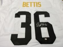 Jerome Bettis of the Pittsburgh Steelers signed autographed football jersey PAAS COA 347