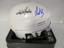 Alexander Ovechkin of the Washington Capitals signed autographed hockey mini helmet PAAS COA 900